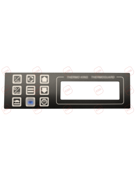 Thermoguard uP-T Remote Control Overlay